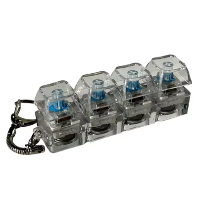Llavero Keycap Antiestrés – Juguete de Descompresión con Teclas Mecánicas